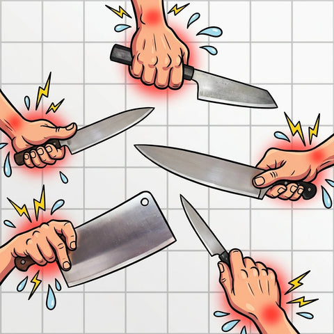 When Chopping Hurts: Why Traditional Kitchen Knives Fail People with Arthritis