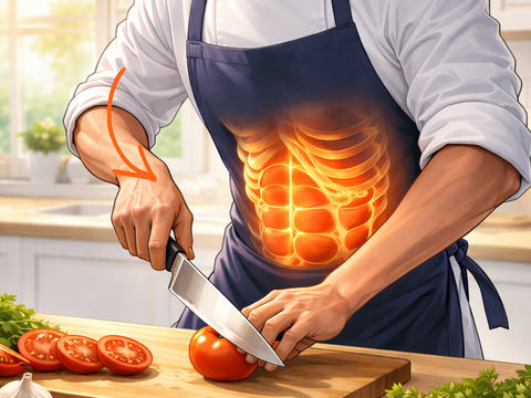Core in the Kitchen: The Kinetic Chain and Knife Use