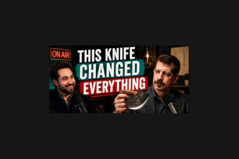 My Discussion on Force Transfer Geometry, the 150 Million-Person Adaptive Market, and Why the Chef's Knife Has Been Wrong for 200 Years