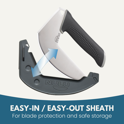 The NULU Knife with Sheath