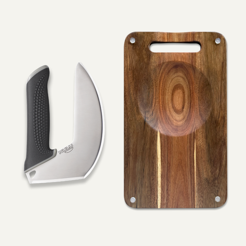 Bundle: Nulu Knife and Signature Cutting Board